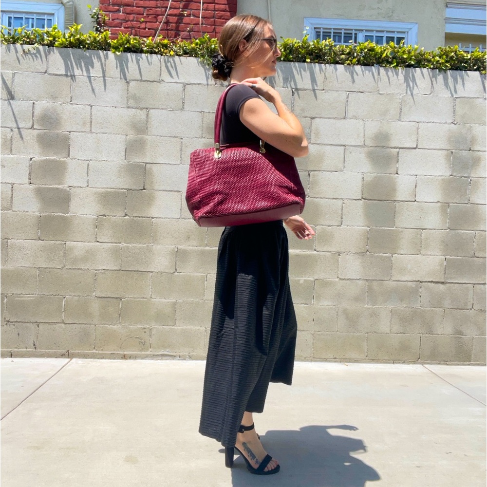 Cole Haan large leather woven tote - NEVER BEEN WORN